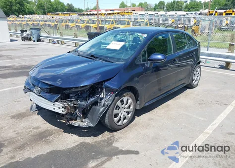 2022 Toyota Corolla Le из США, поврежденный, VIN 5YFEPMAE1NP360040